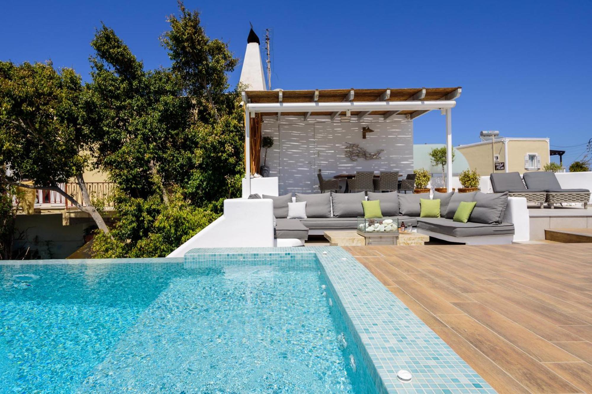 Secret Spot Luxury Villa Fira  Exteriér fotografie
